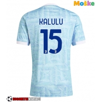 Moške Nogometnih dresov Juventus Pierre Kalulu #15 Gostujoči 2025-26 Kratki rokavi